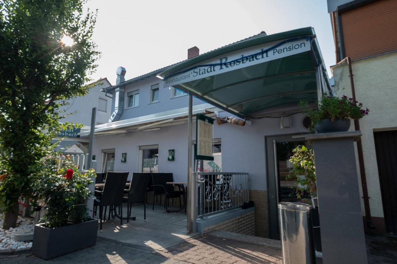 Schnitzelhaus Und Pension Stadt Rosbach Rosbach vor der Höhe Buitenkant foto