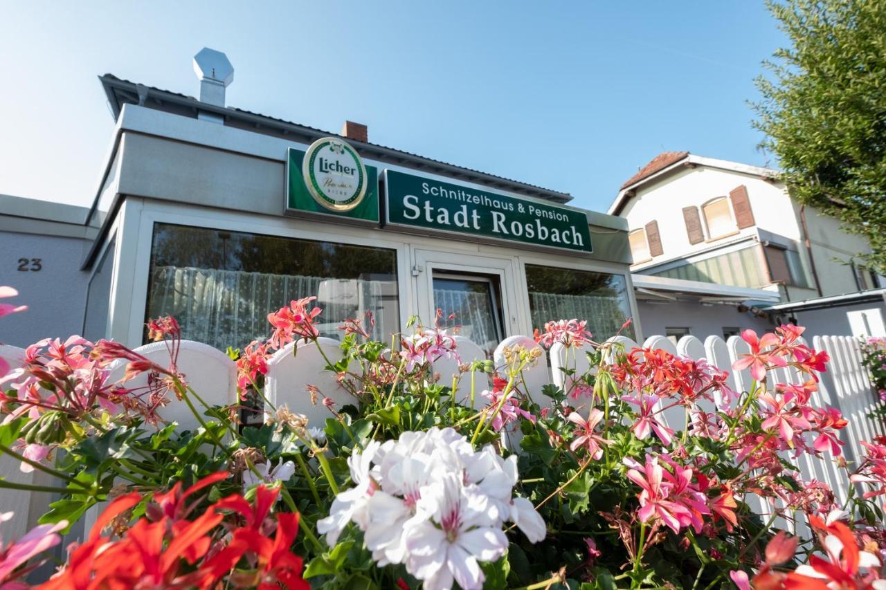 Schnitzelhaus Und Pension Stadt Rosbach Rosbach vor der Höhe Buitenkant foto