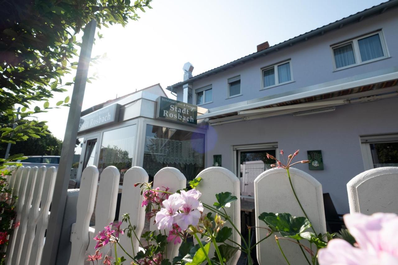 Schnitzelhaus Und Pension Stadt Rosbach Rosbach vor der Höhe Buitenkant foto